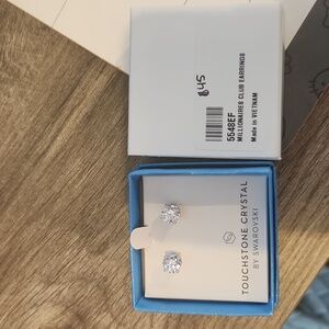 Touchstone Crystal Millionaire Club Earrings